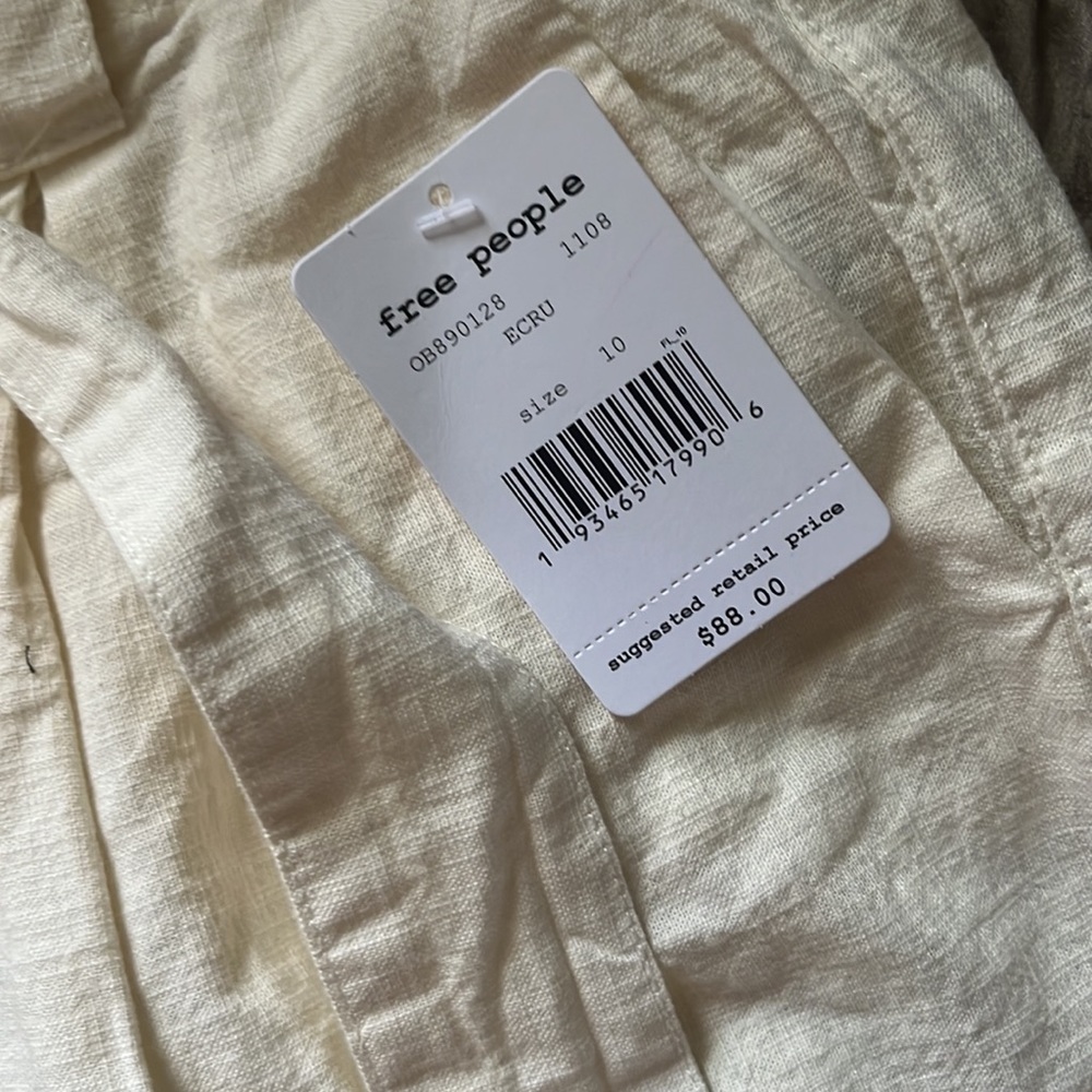 NWT Free People Everywhere You Go paperbag shorts - Picture 7 of 8